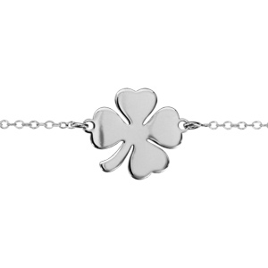 Bracelet argent 925 trèfle à 4 feuilles – Bijouxmode